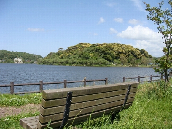 京都府で一番広い湖「離湖」