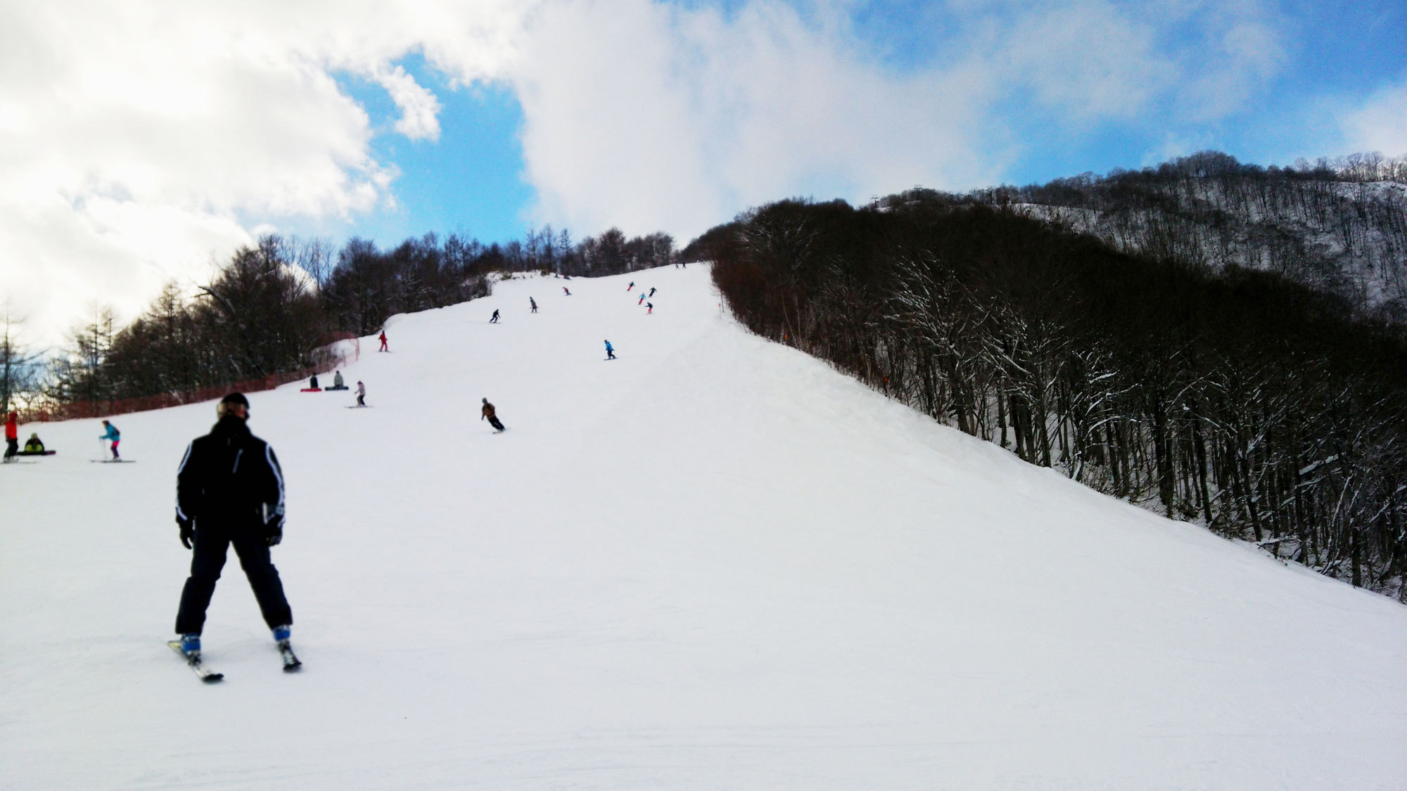 【スキー場】白馬といえばスキー！！スキーをしながら白馬の雄大な景色を楽しもう！