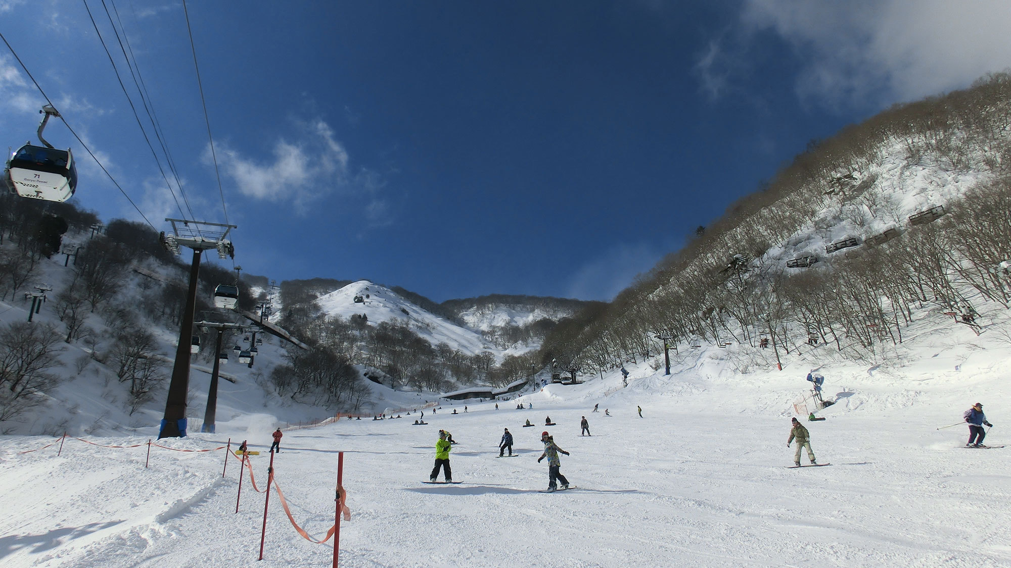 【スキー場一例】大自然に囲まれながらスキーをお楽しみください！