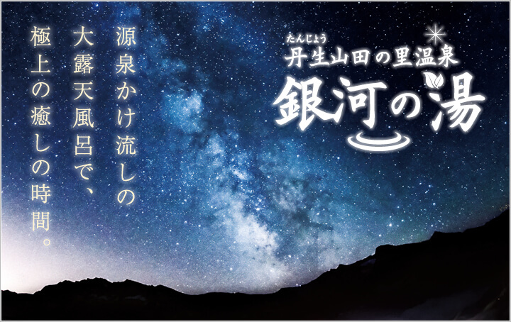 丹生山田の里温泉 銀河の湯