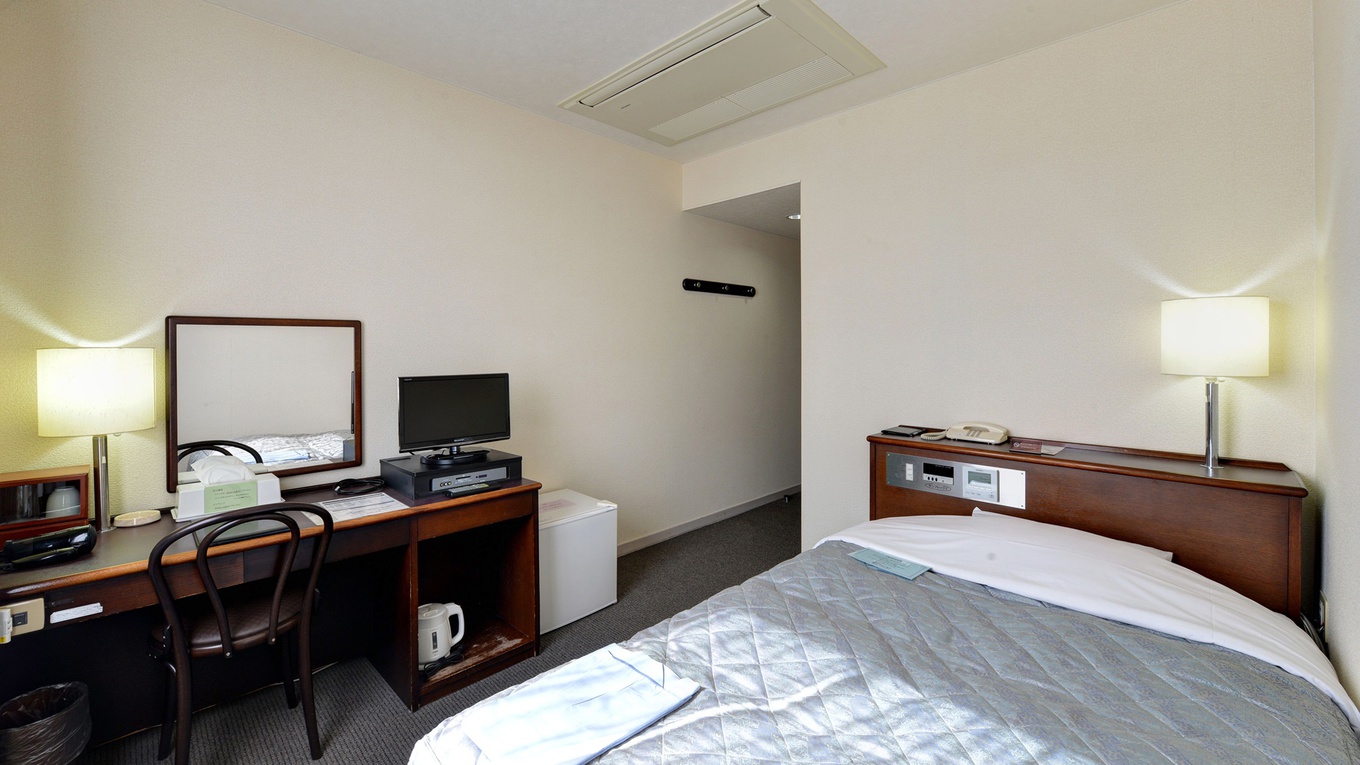 *【部屋／シングル】15平米のシングルルームです。一人旅やビジネス出張に最適です。
