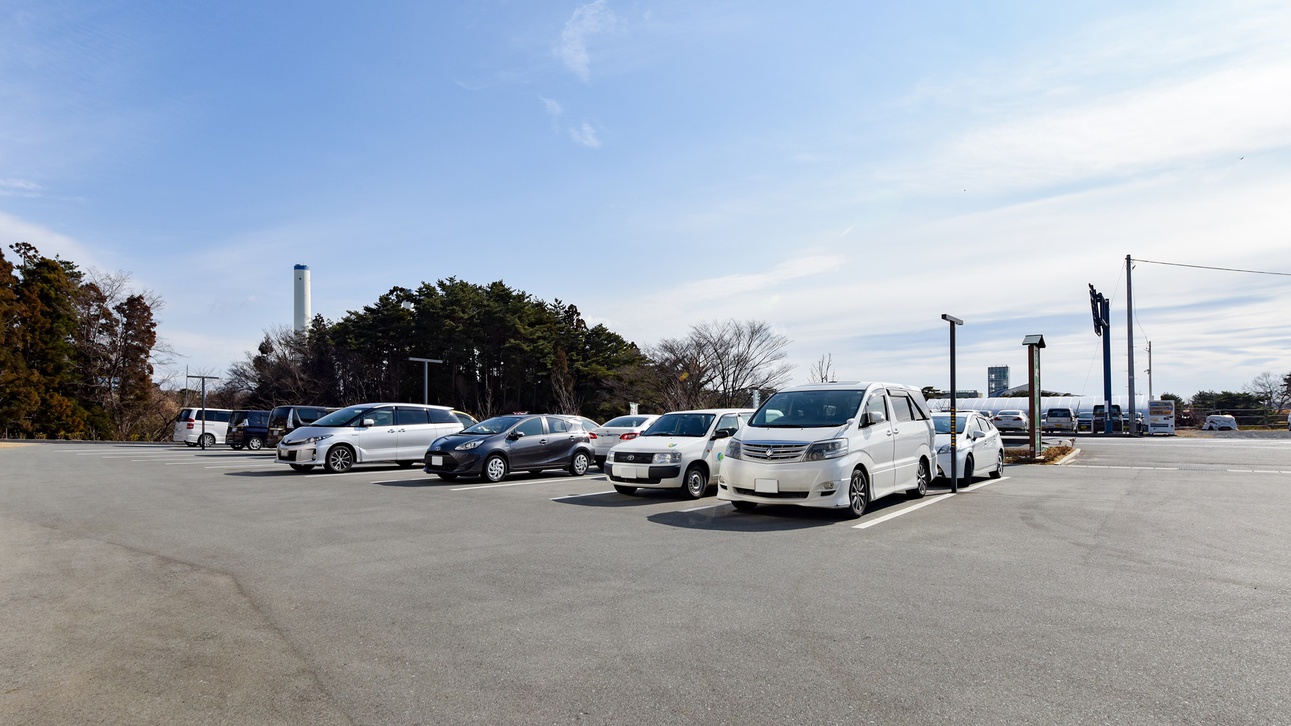 *【第1駐車場】当館目の前。最大50台駐車可能です。