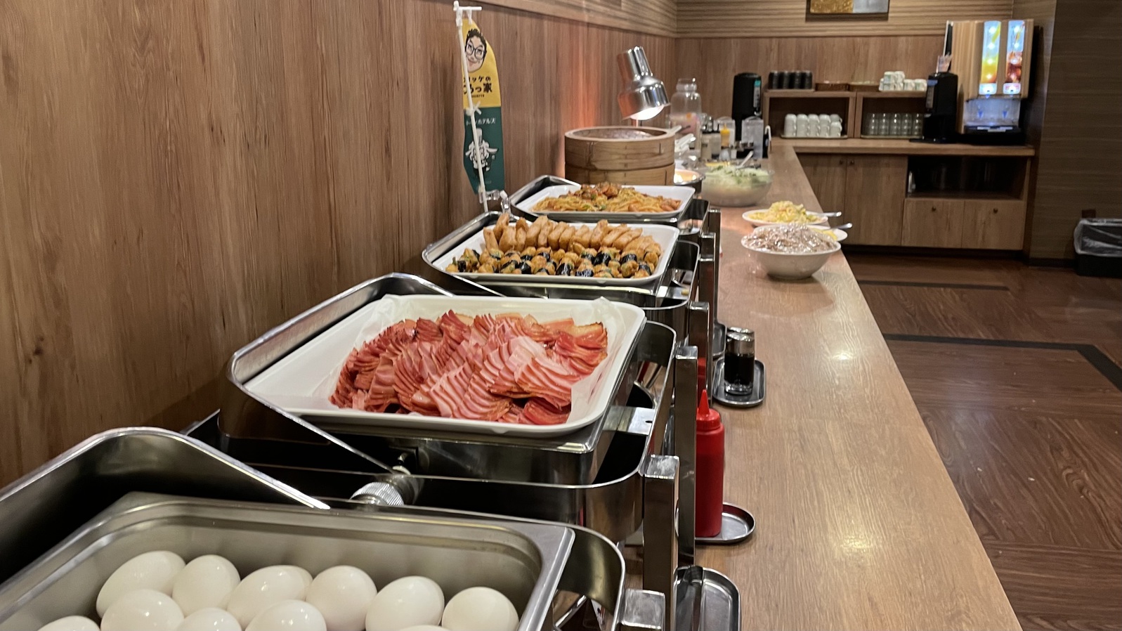朝食風景