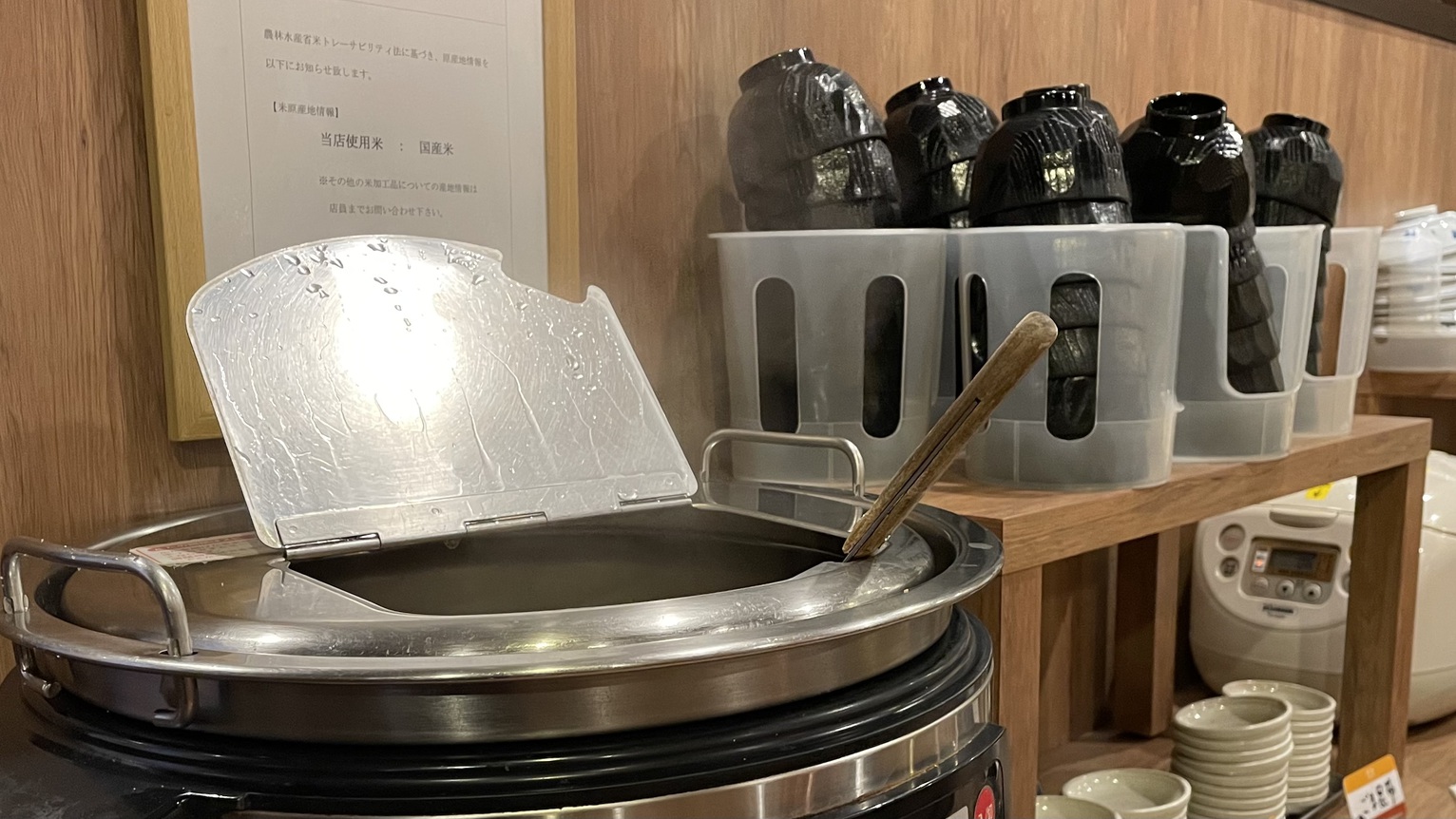 朝食風景