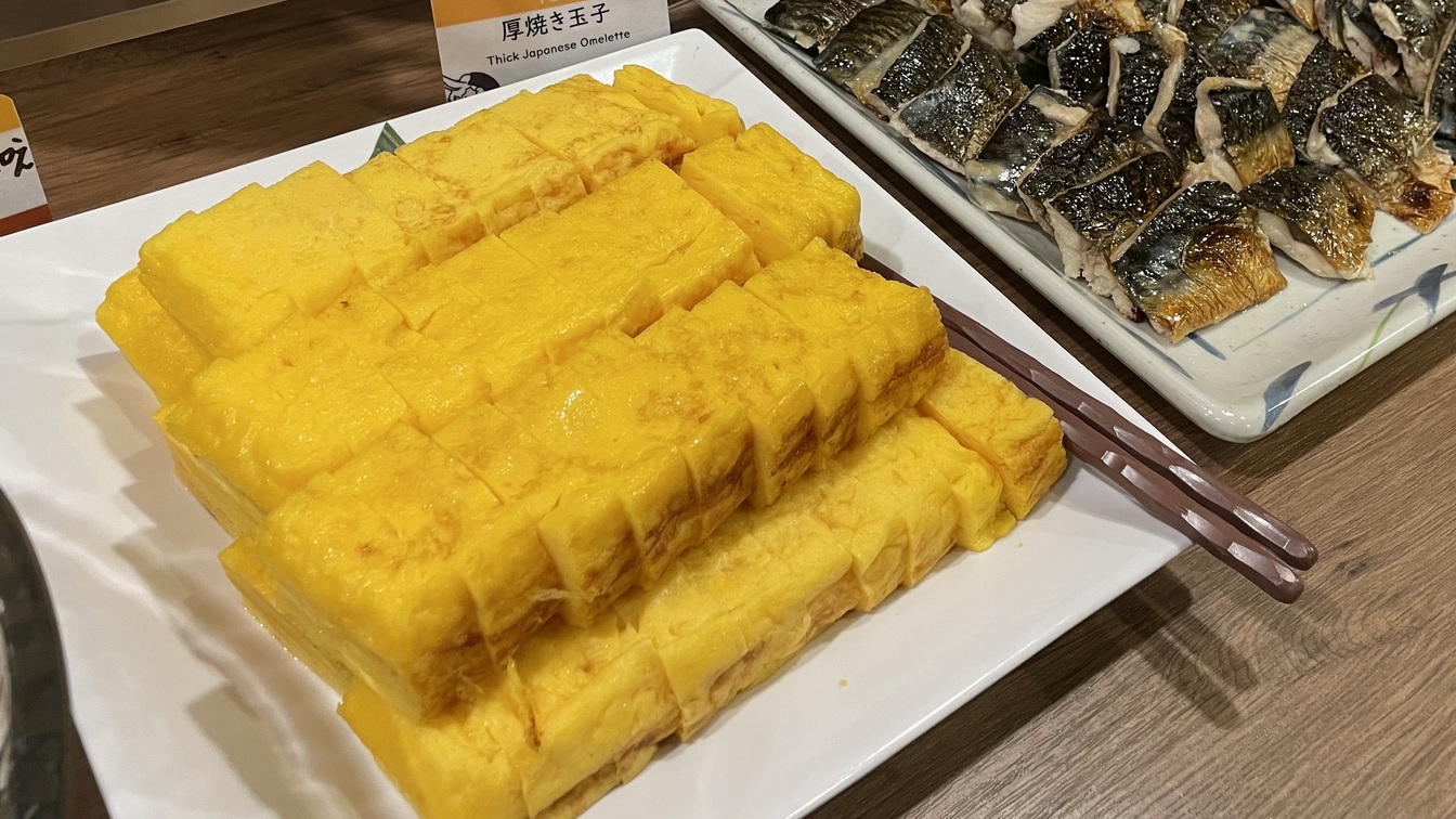 朝食風景