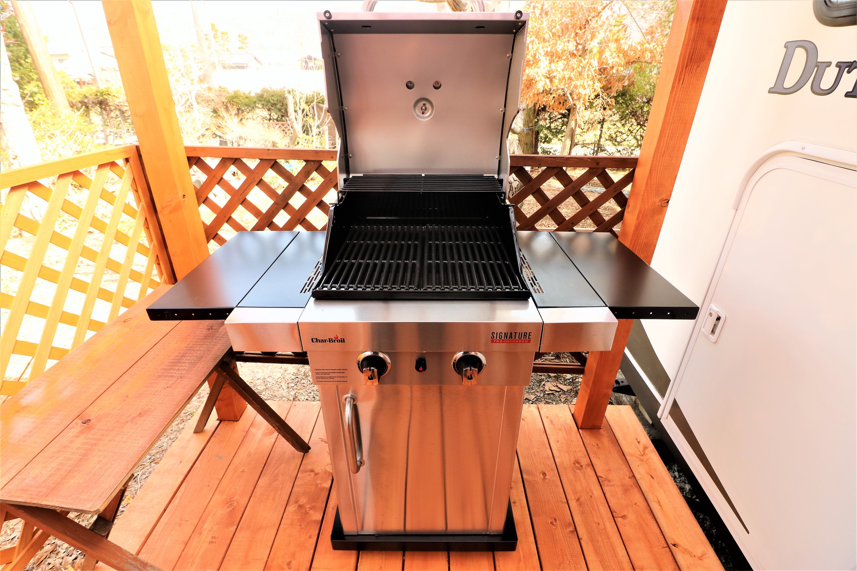 トレーラーハウス専用BBQグリル（3，500円）