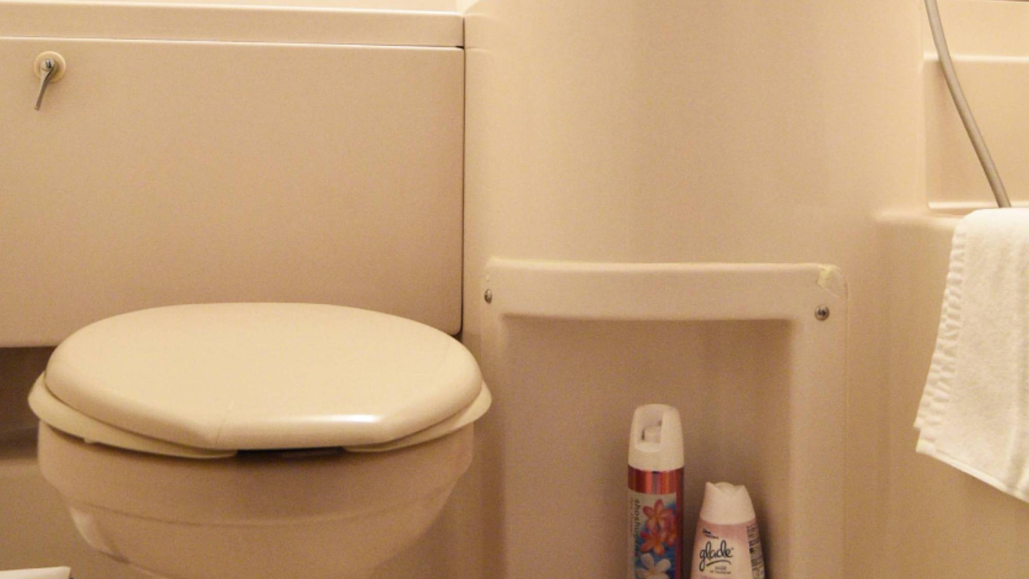 ・【男女混合ドミトリー一例】室内にユニットバス・トイレ完備