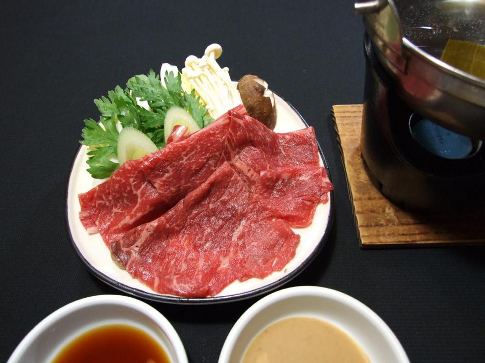 国産牛しゃぶしゃぶ（オプション料理）