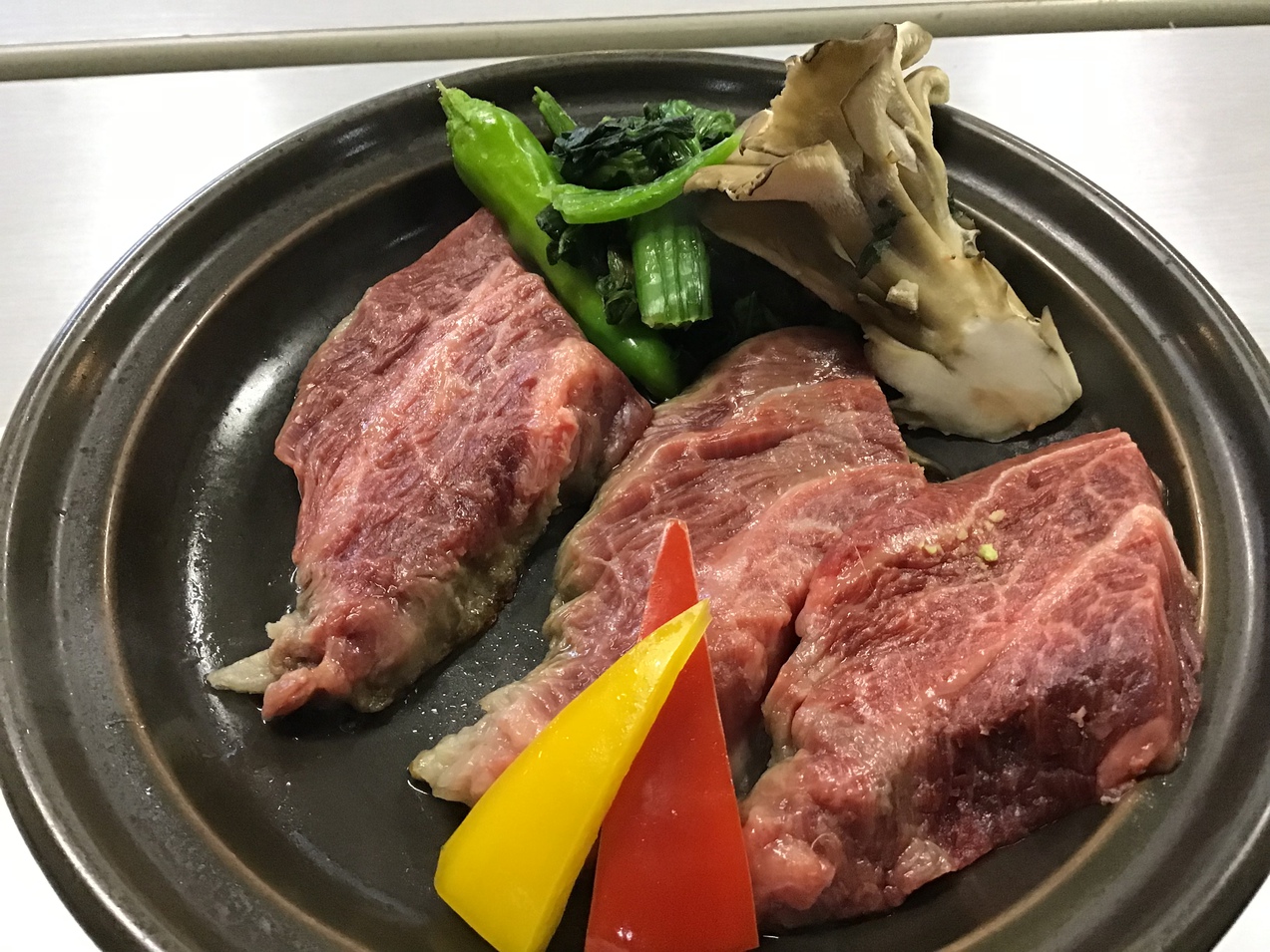 和牛陶板焼き 写真