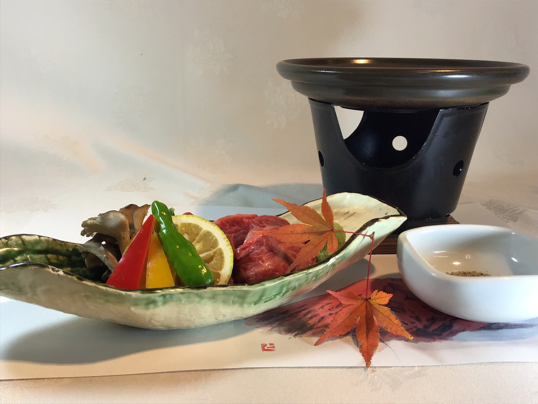 和牛陶板焼き 写真