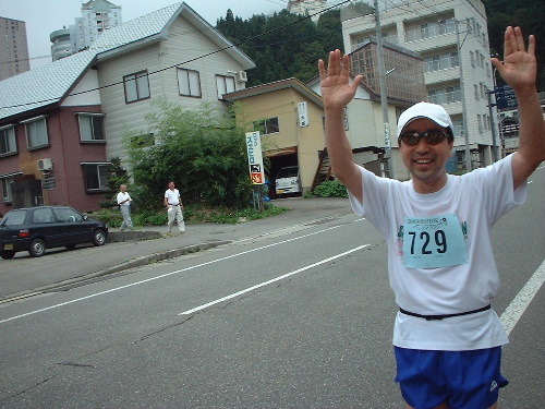 マラソン西村さんお客様