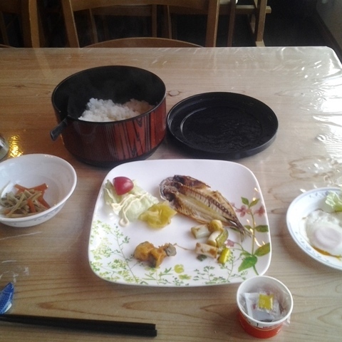 朝食一例
