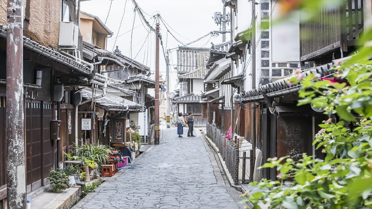 鞆の浦の街並み