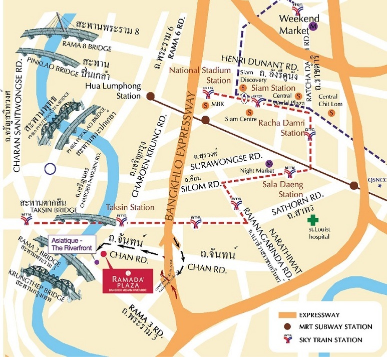 ラマダ プラザ バイ ウインドハム バンコク メナム リバーサイド(Ramada Plaza by Wyndham Bangkok