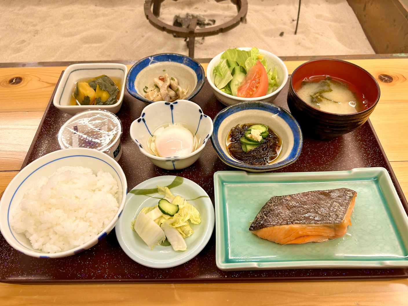 朝食一例