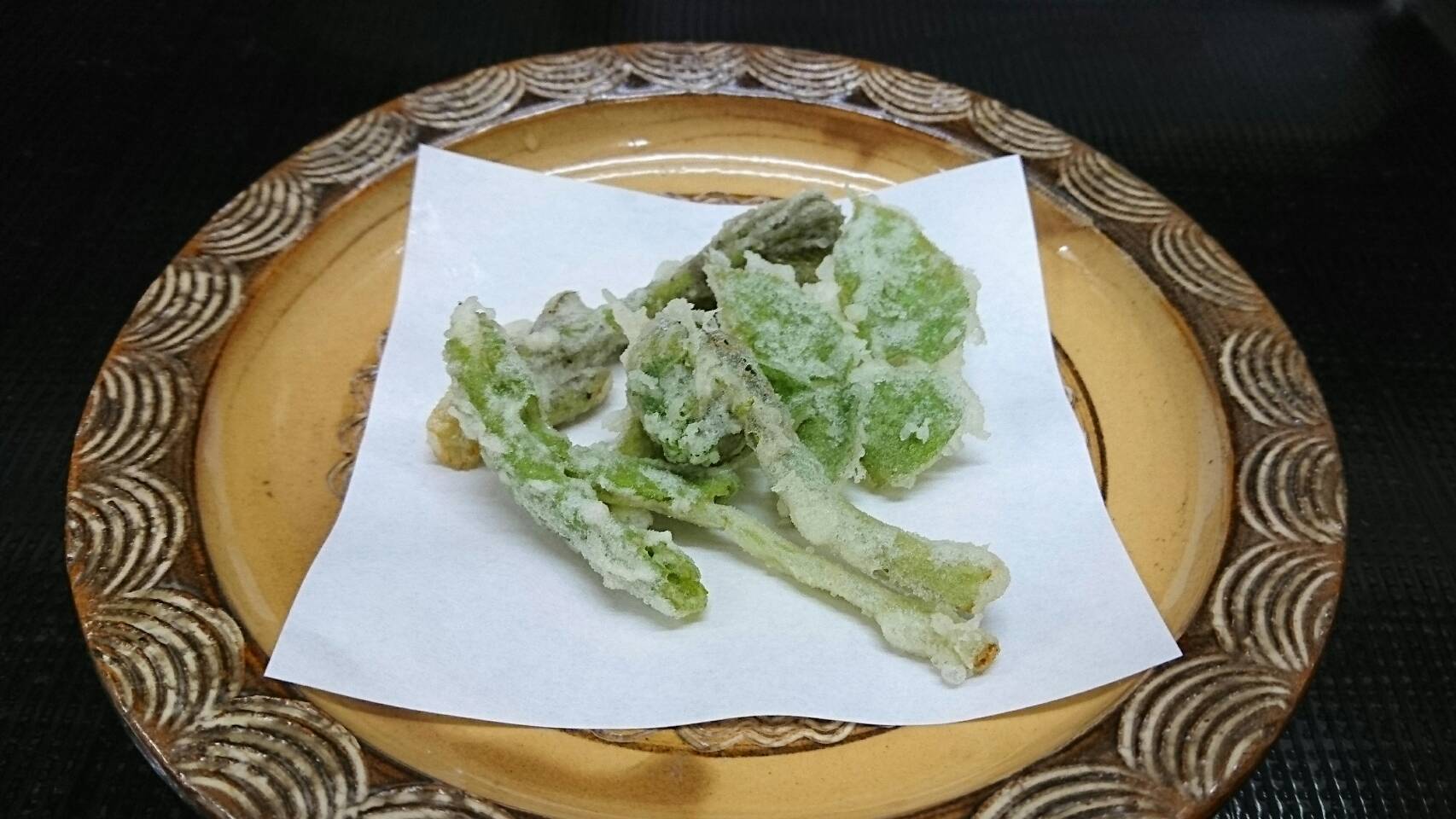 山菜の天ぷら
