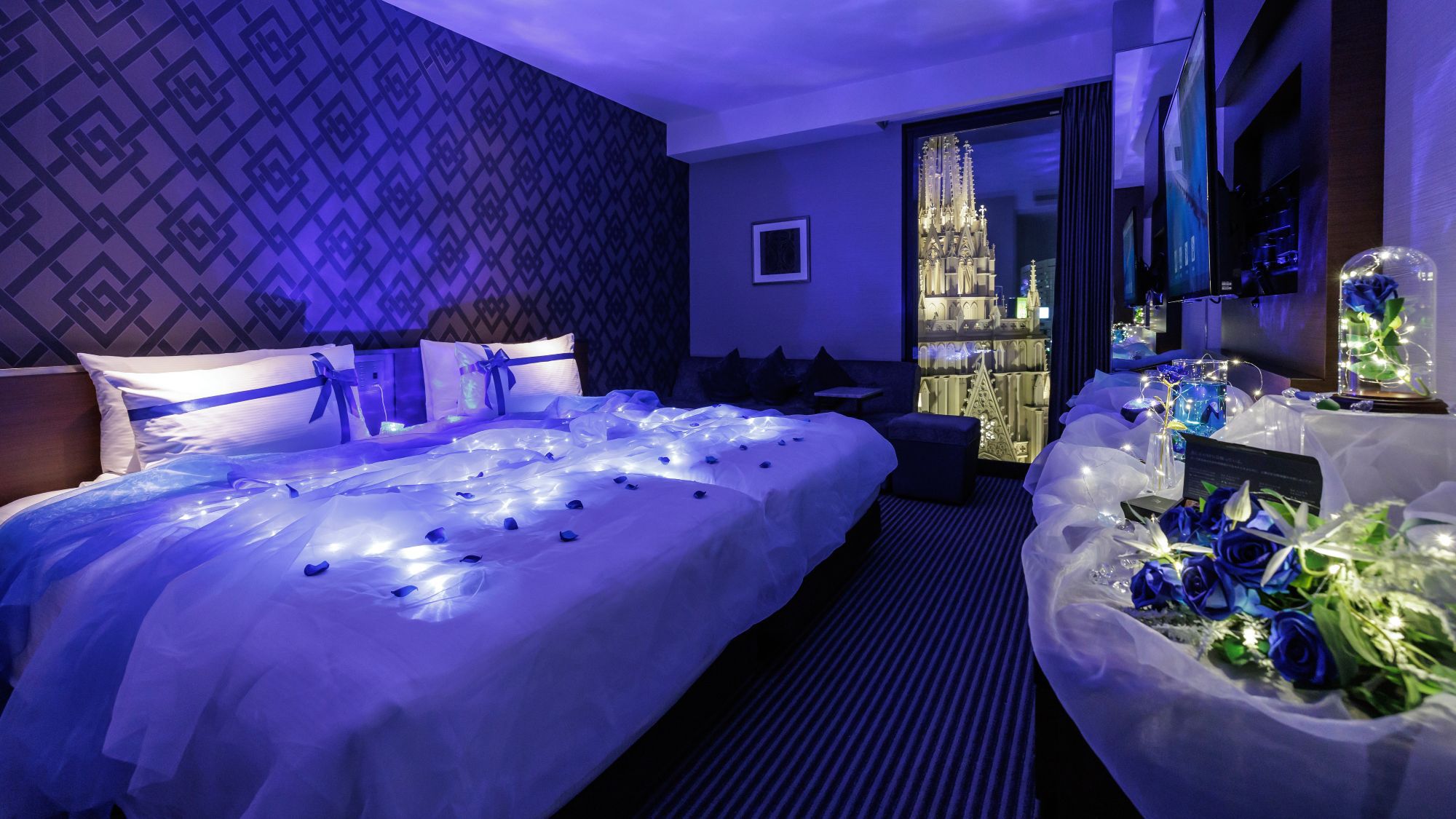 ◆1日1室限定◆ 大聖堂ビュー確約 Blue Rose Room〜POLA B.Aスキンケアセット付