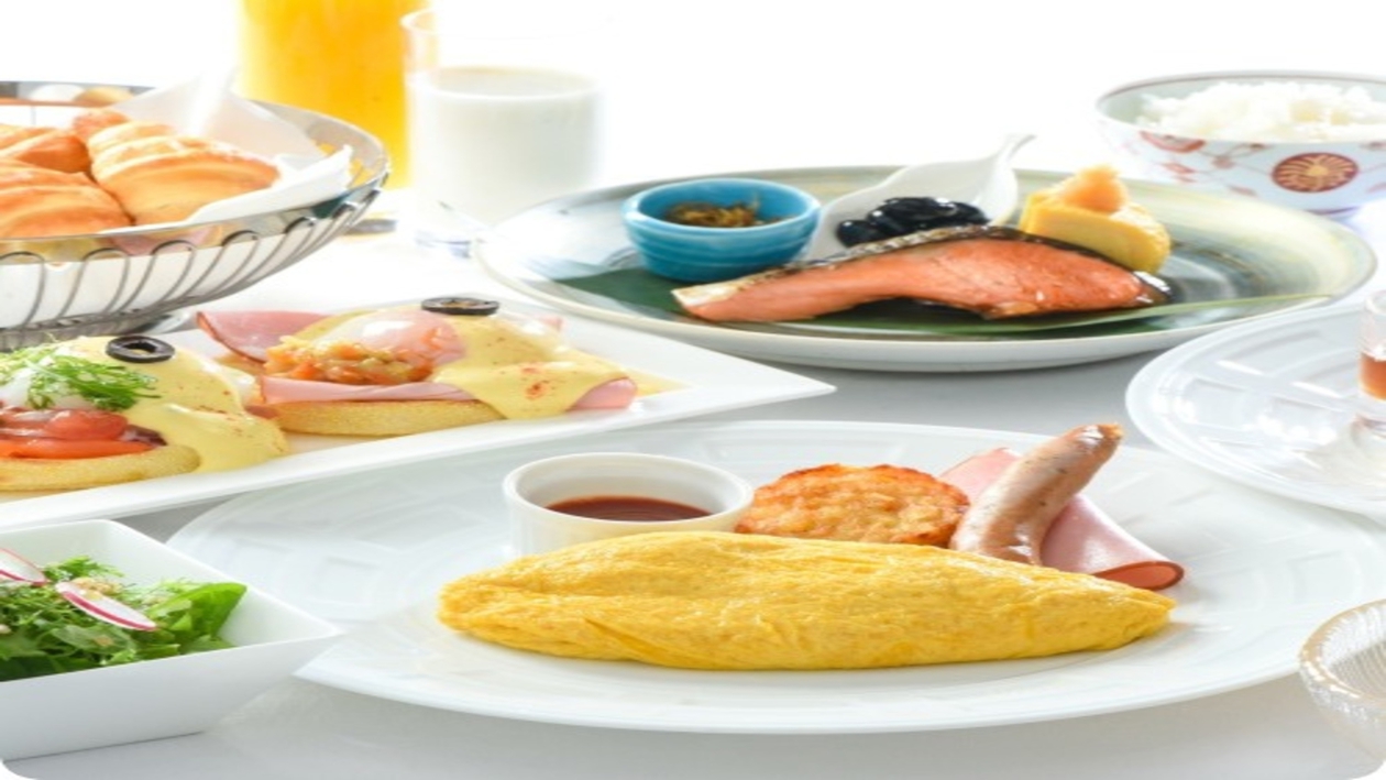 【シェフズライブキッチン】朝食の一例です。“;出来立て・楽しい・おいしい”;ライブ感♪