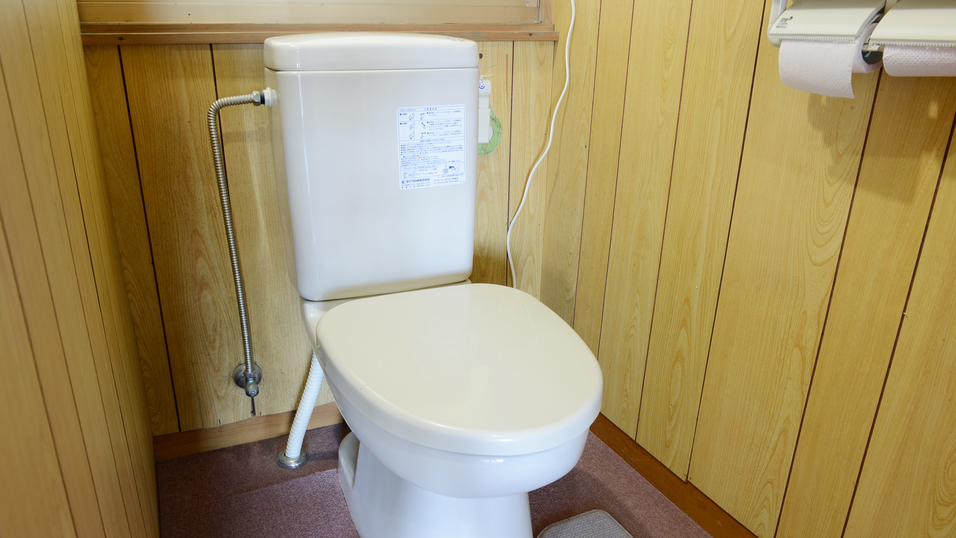 *【共同トイレ】男性用トイレと男女共同トイレが一つずつございます。