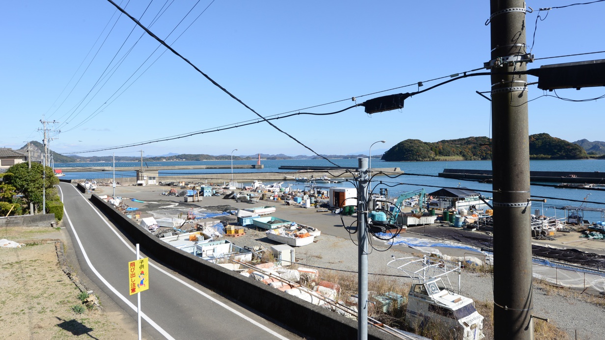 *【部屋からの景色】お部屋のベランダで潮風を浴びながら、天草の自然をご満喫ください♪