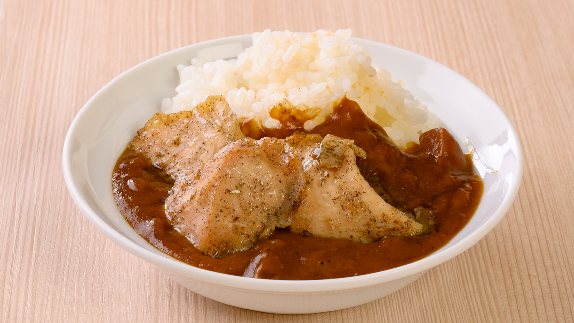 【朝食】カレーご自由にアレンジしていただけます。