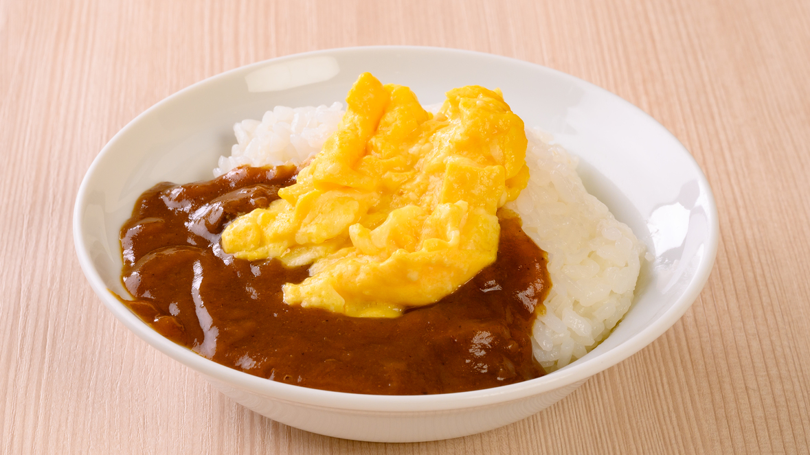 【朝食】カレーご自由にアレンジしていただけます。