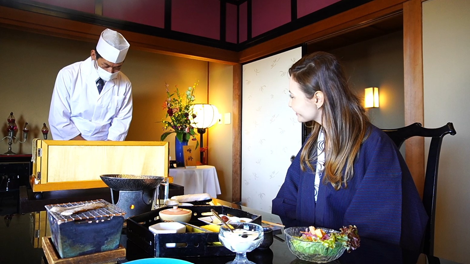 ご朝食だし巻き卵
