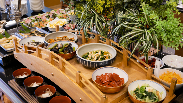 【朝食ビュッフェ（一例）】京都といえば「おばんざい♪」