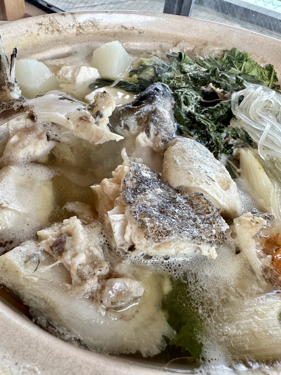 期間限定あら鍋