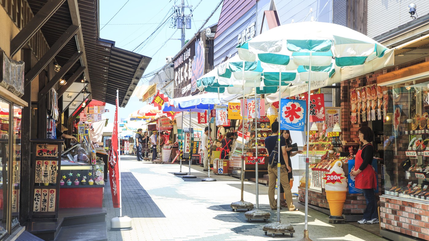 東尋坊商店街