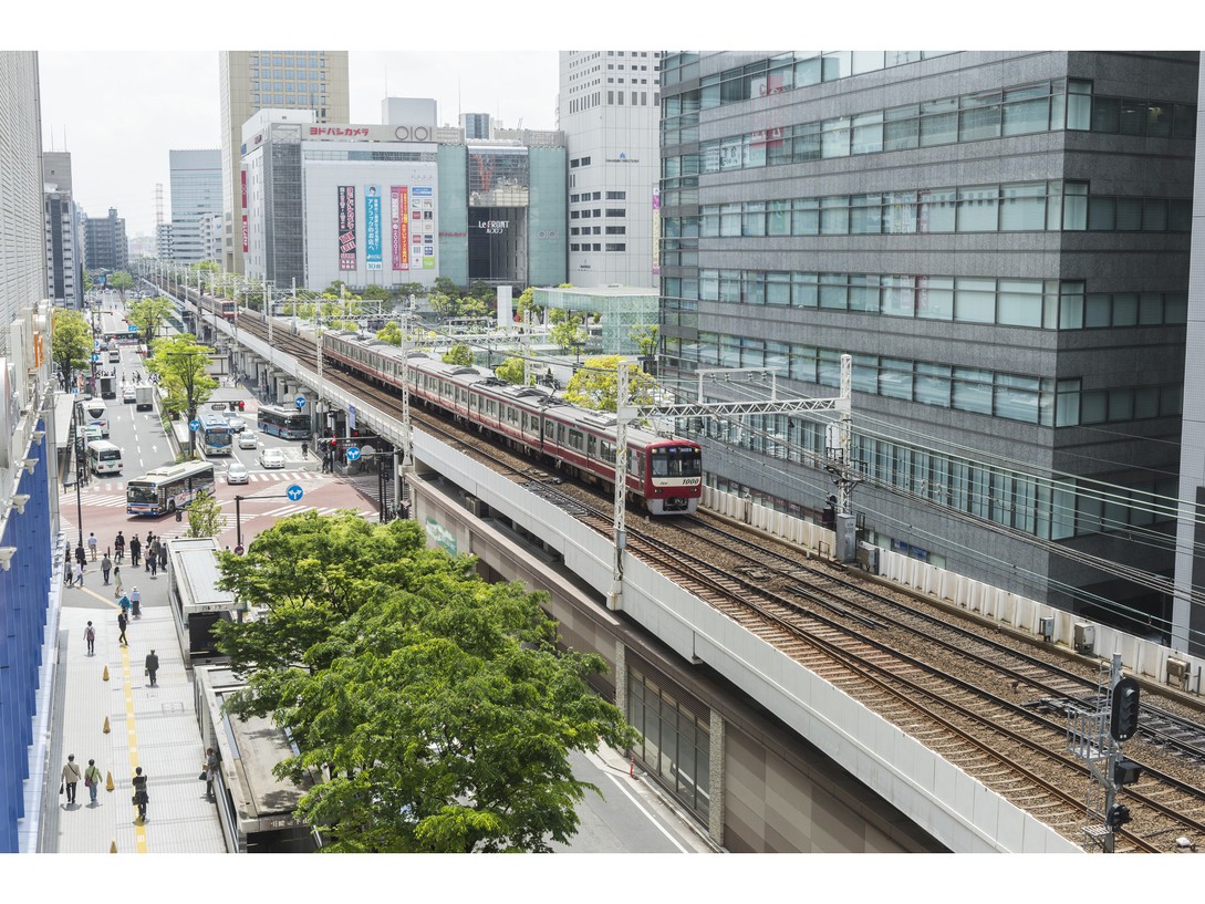 南側客室廊下からの風景