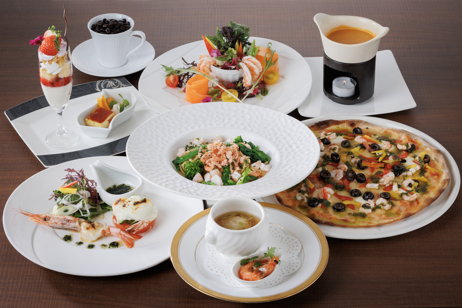 2025年海老フェア イタリアン「フォンターナ」