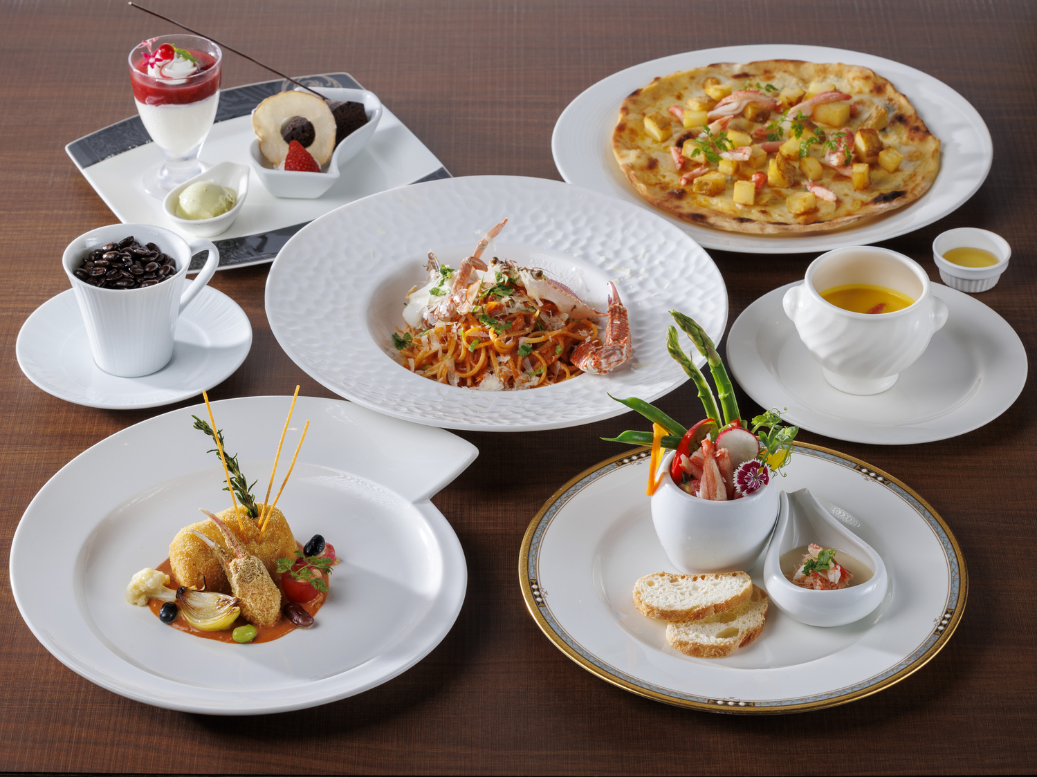 2024-25年蟹フェア イタリアン「フォンターナ」