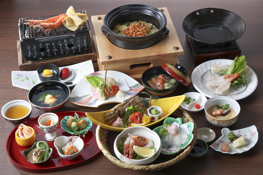 2025年海老フェア 料亭「万葉亭」