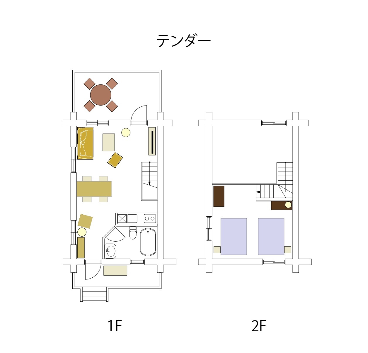 テンダー間取り図