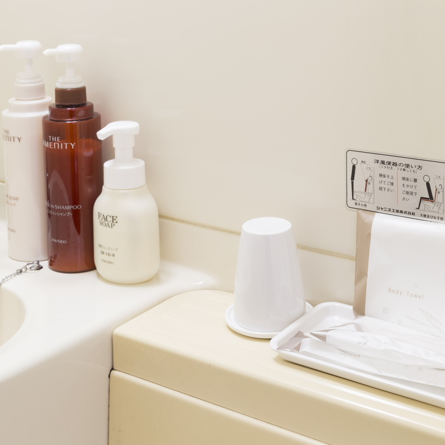 お部屋/シングルルーム｜バスルームアメニティー