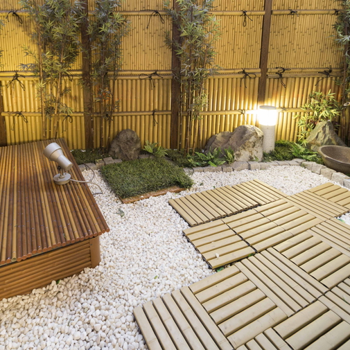 女性大浴場/箱庭でほっこり…;