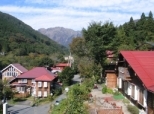 谷川岳を望む