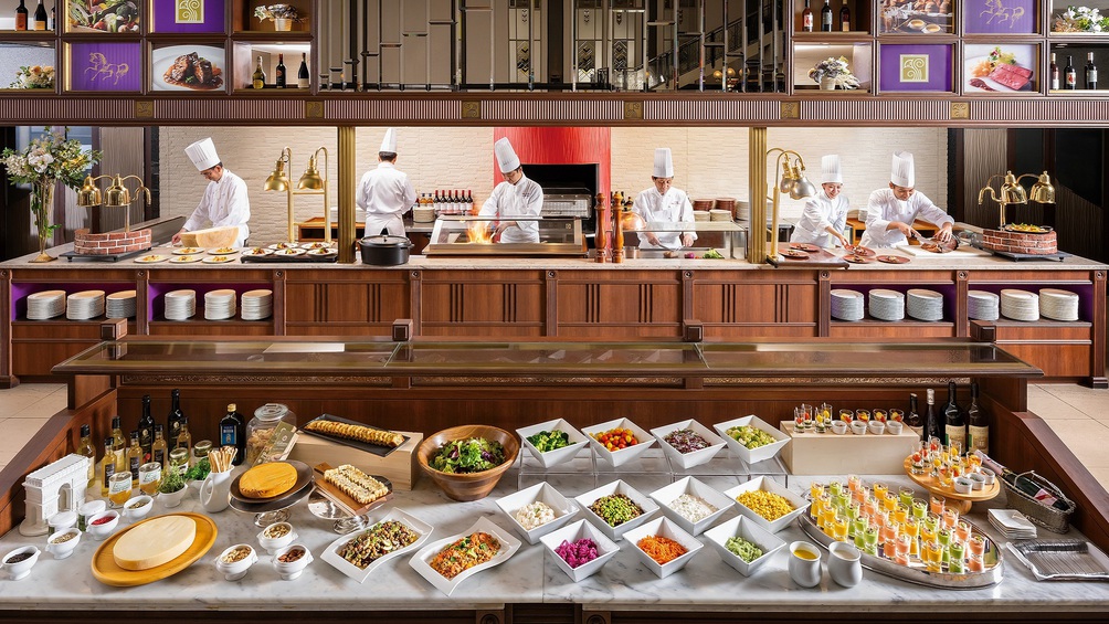 【1階】ビュッフェ&カフェレストラン「ナイト&デイ」ライブキッチンイメージ