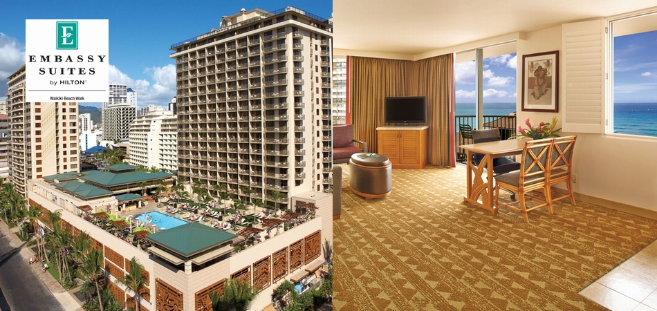 エンバシー スイーツ バイ ヒルトン ワイキキ ビーチ ウォーク Embassy Suites By Hilton Waikiki Beach Walk Topページ 楽天トラベル