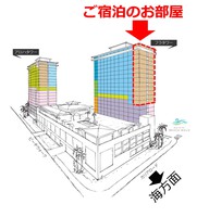 【楽天限定！海に近いタワー確約】ポイント12%！オーシャンビュースイート！バルコニー2つ・角部屋！