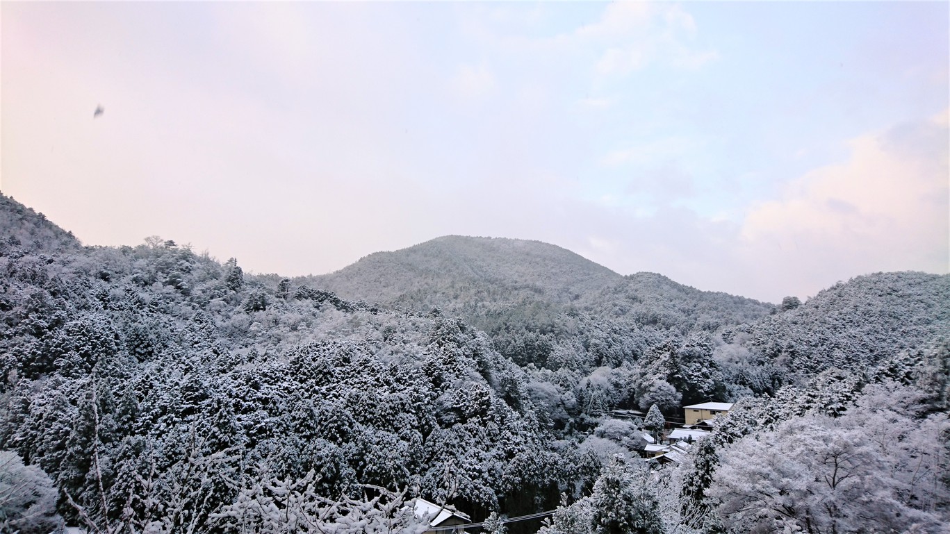 鷹峯の山々