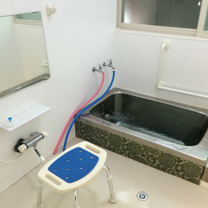 【お風呂】24時間入浴可能麦飯風呂ステンレス浴槽