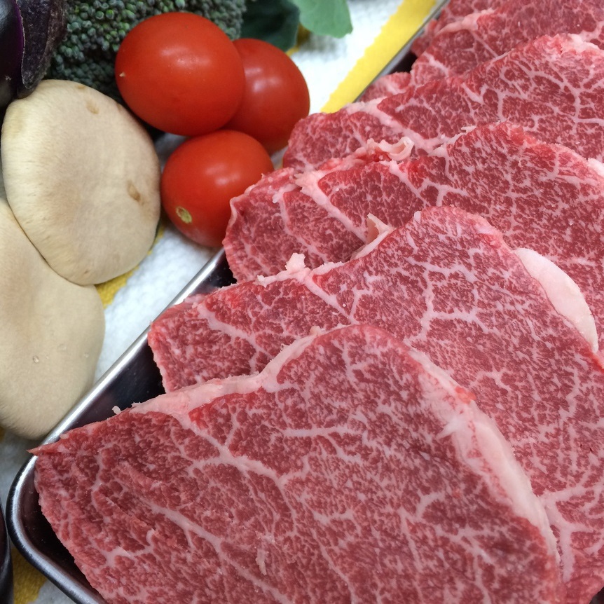 【シャトーブリアン】ステーキのお肉は、九州産A４等級フィレ肉♪
