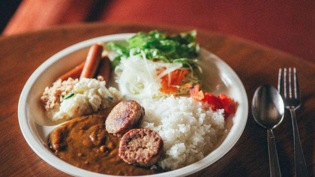 朝食盛り付け例②