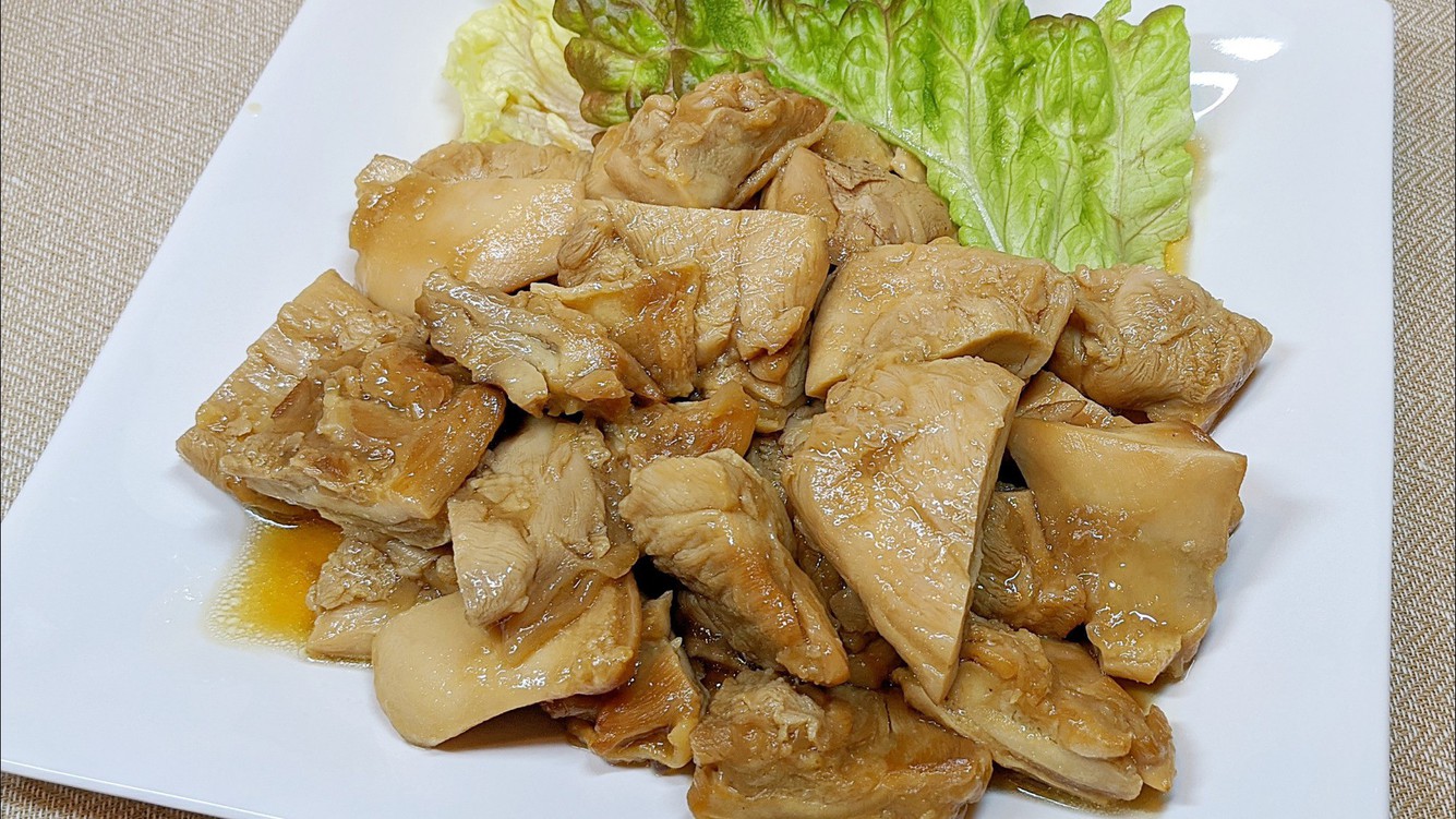 人気のチキンステーキ