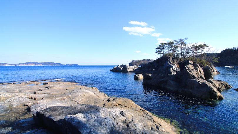 海岸の景色