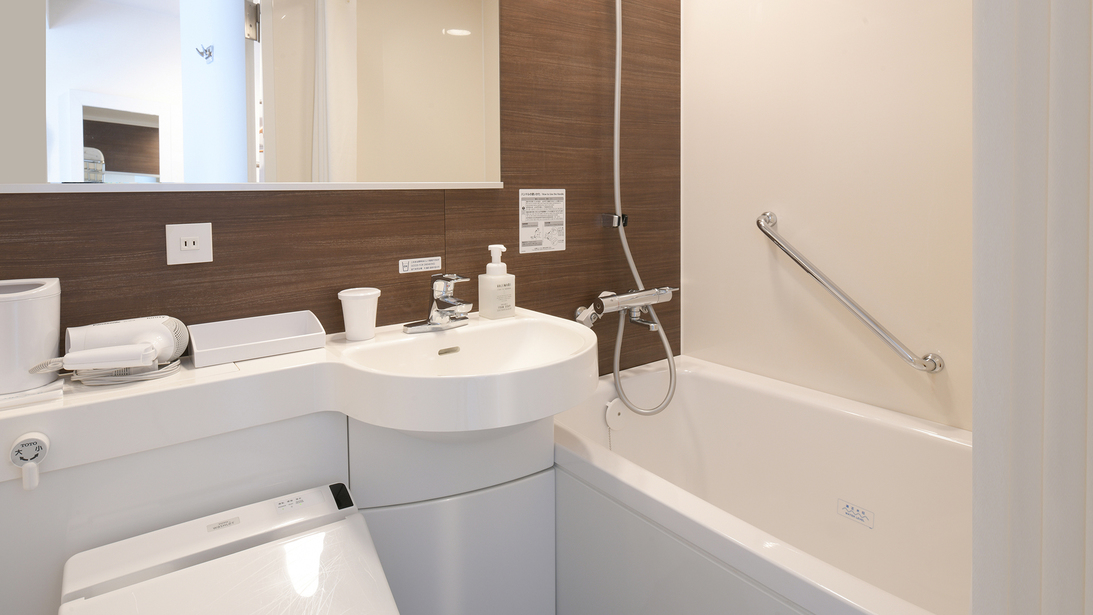 ハイフロアシングルルーム：浴室