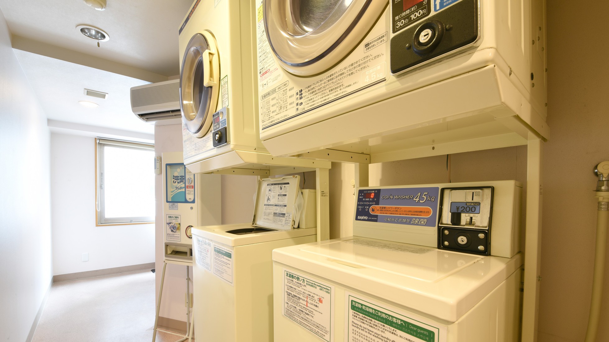 5Fランドリー（洗濯機・乾燥機各2台ございます）