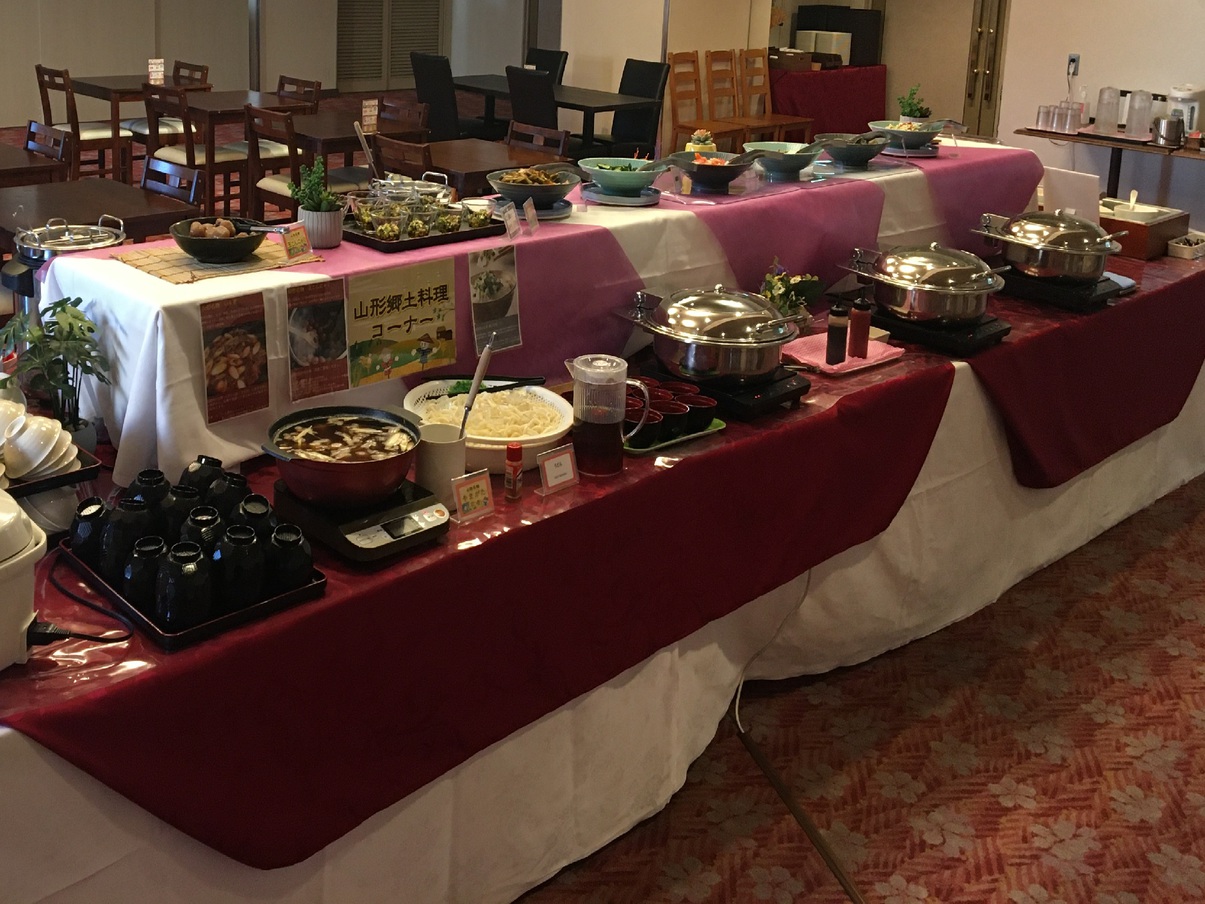 和洋20種&郷土メニューの朝食バイキング♪